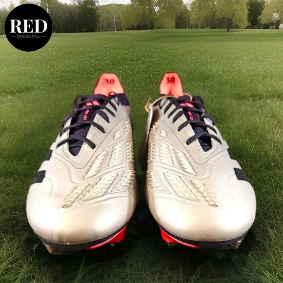 Adidas Predator Elite SG Grey Black Red Soccer Cleats ID0913 - Men\'s Size 9 main image 16